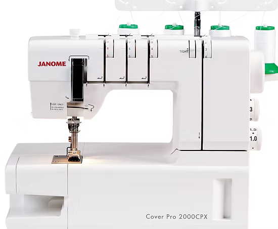 Janome CoverPro 2000CPX Advanced Heavy-Duty Cover Machine