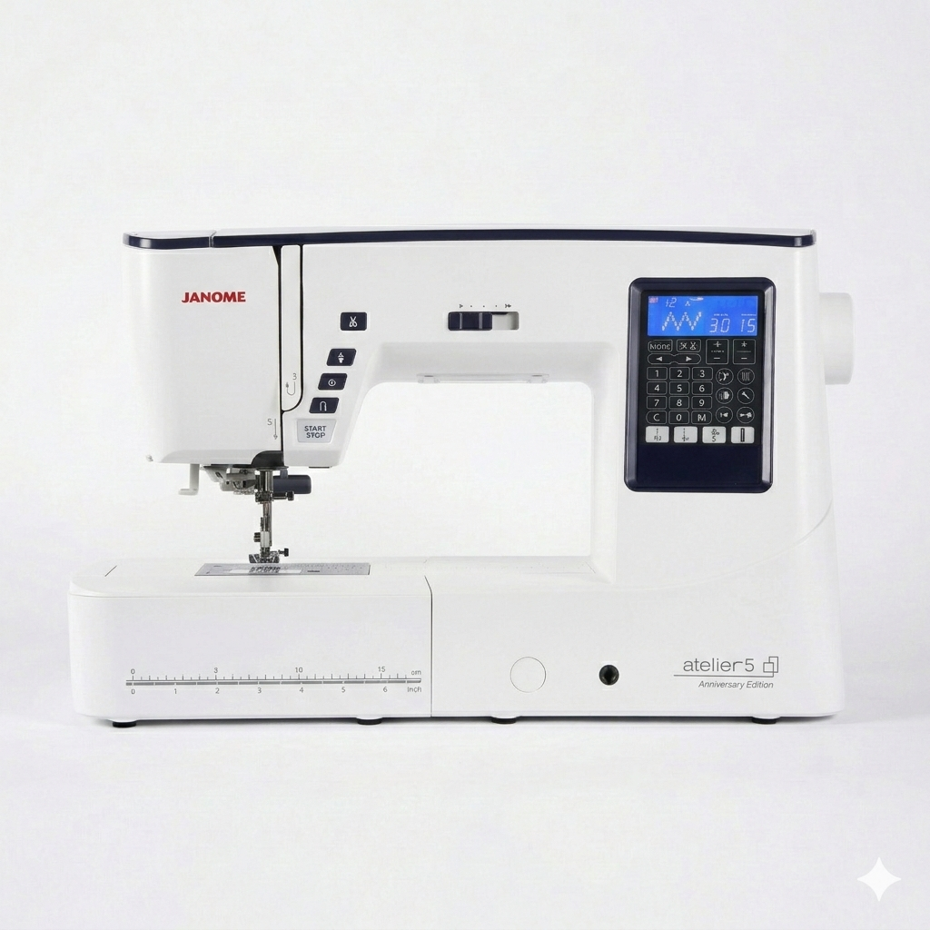 Janome Atelier 5 Anniversary Edition Computerized Sewing & Quilting Machine