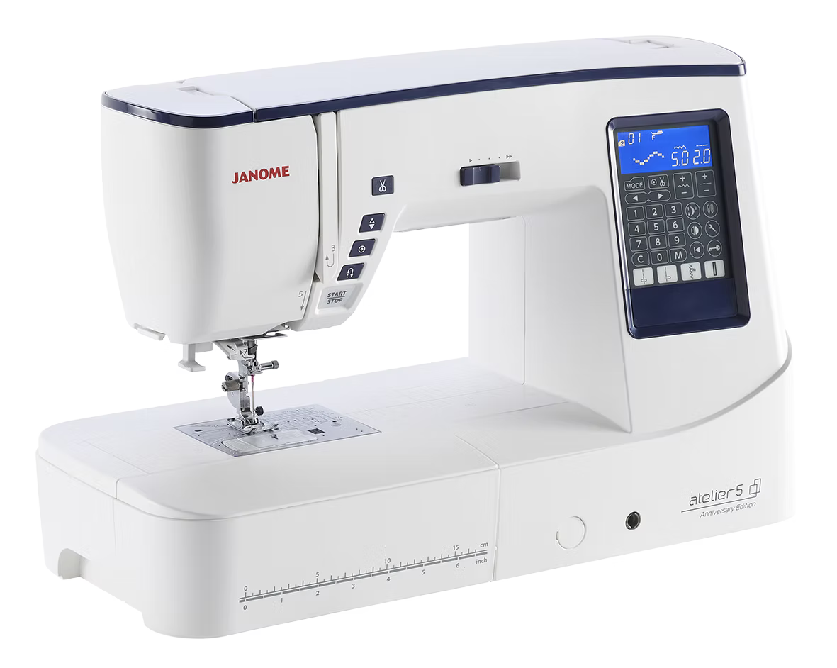 Janome Atelier 5 Anniversary Edition Computerized Sewing & Quilting Machine