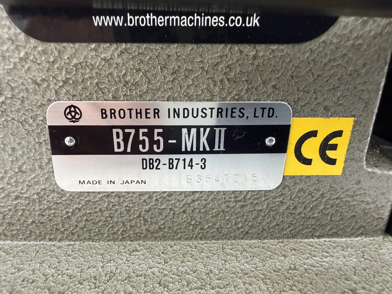 Brother DB2-B755 MK11 Industrial Straight Stitch Sewing Machine