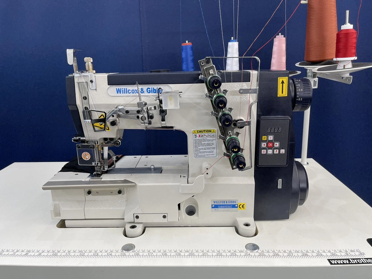 Wilcox & Gibbs Direct Drive Industrial Cover Stitch Sewing Machine