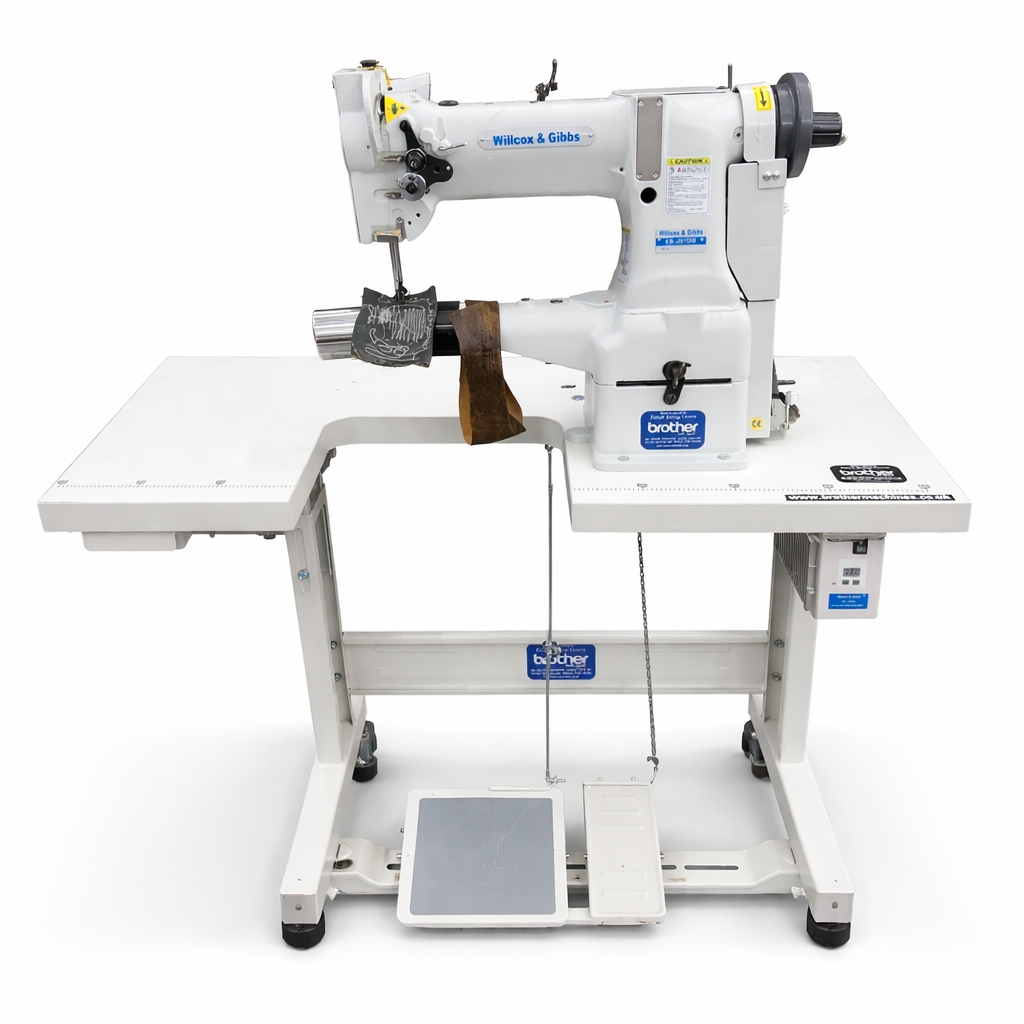 Wilcox & Gibbs EA 207 DW Cylinder Arm Darning Industrial Sewing Machine
