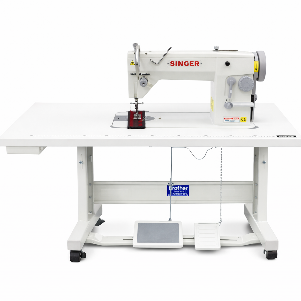 Singer 20U-83 Industrial Zig Zag & Embroidery Sewing Machine
