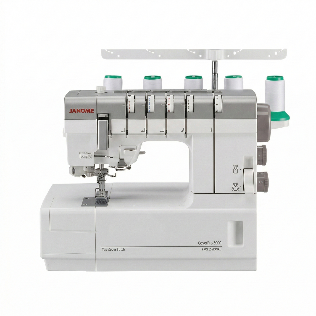 Janome CoverPro 3000 Professional Heavy-Duty Coverstitch Machine