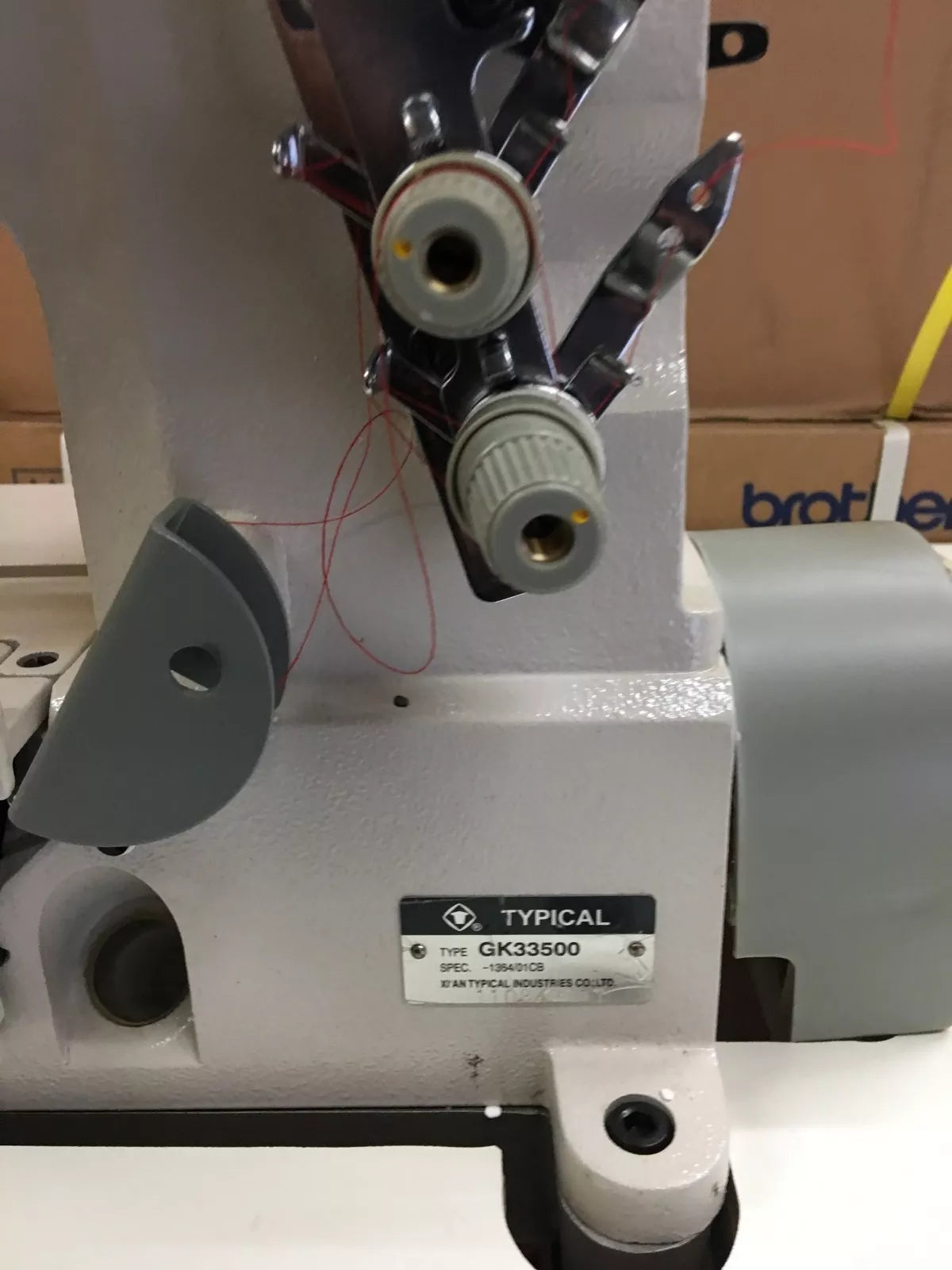 Typical GK33500 Industrial Coverstitch Sewing Machine