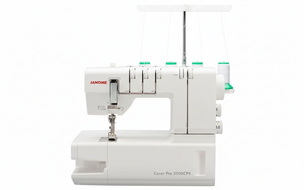 Janome CoverPro 2000CPX Advanced Heavy-Duty Cover Machine