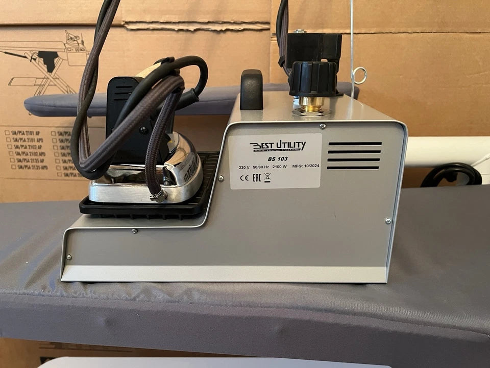 M-TECH SMART 2.3L Professional Steam Boiler & Iron - Made in Italy