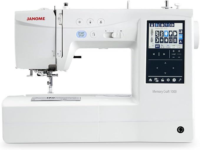 Janome Memory Craft 1000 Sewing & Embroidery Machine