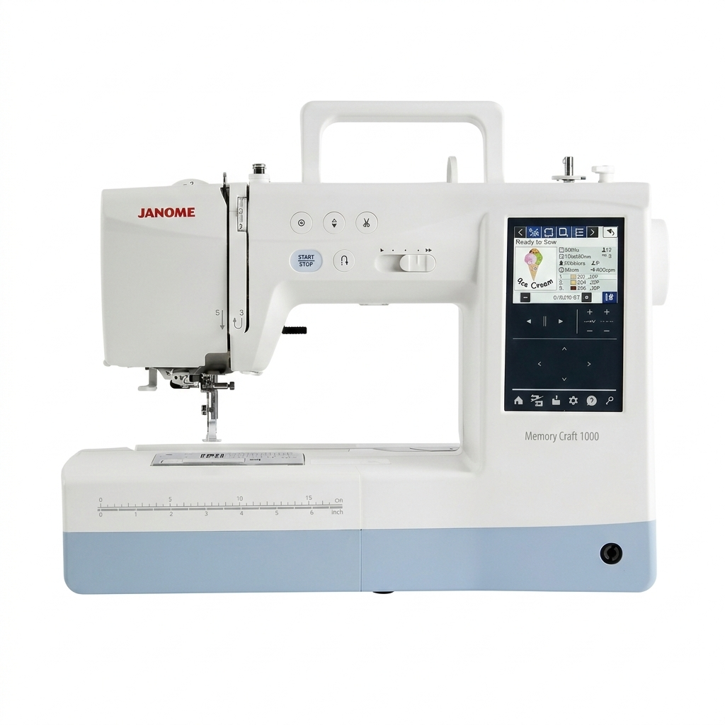 Janome Memory Craft 1000 Sewing & Embroidery Machine