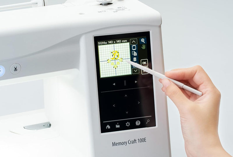 Janome Memory Craft 100E Embroidery-Only Machine