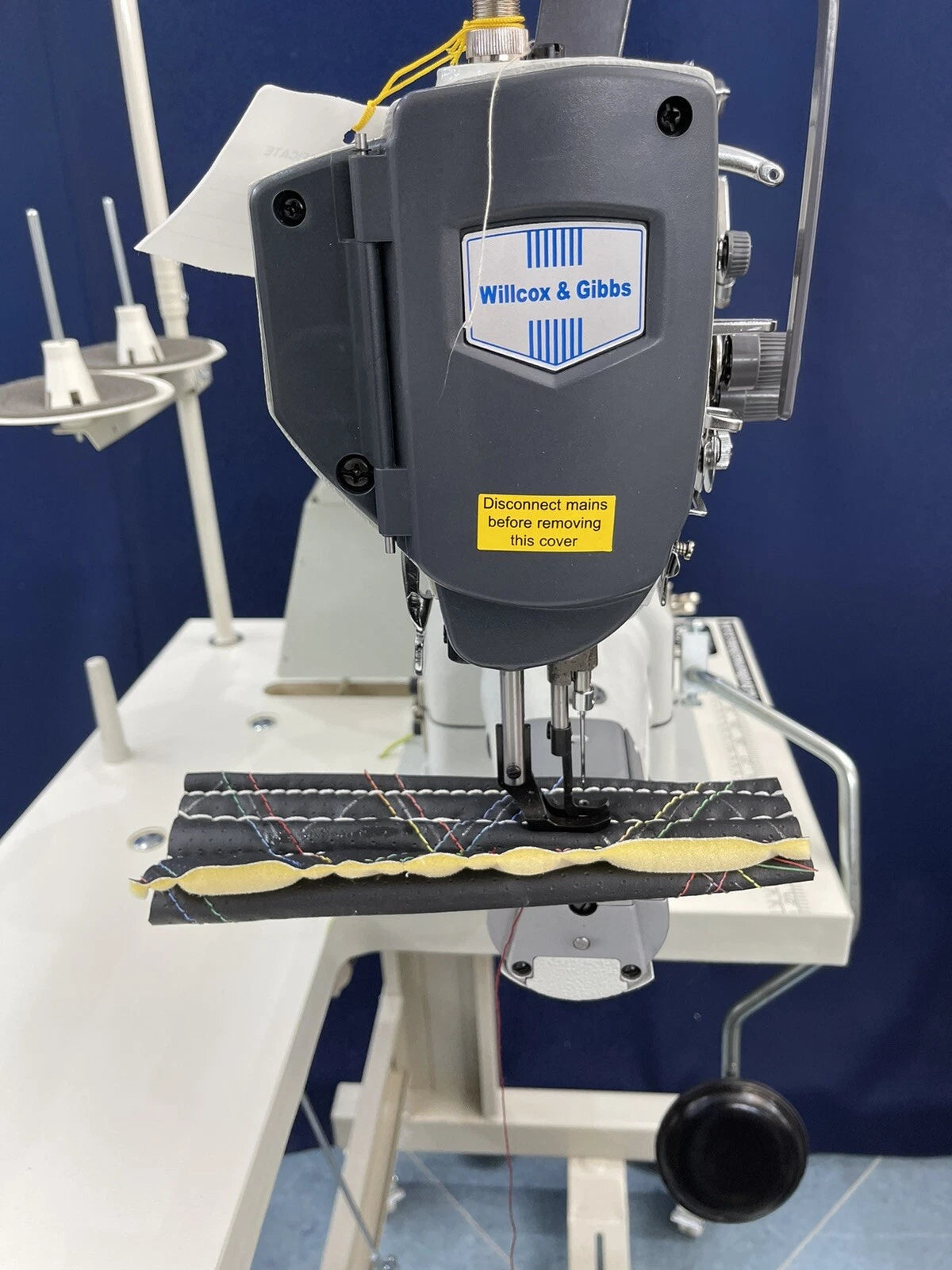 Wilcox & Gibbs EA 1342 Cylinder Arm Walking Foot Industrial Sewing Machine