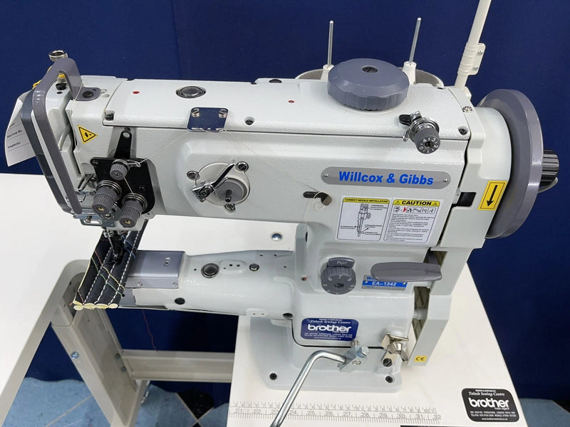 Wilcox & Gibbs EA 1342 Cylinder Arm Walking Foot Industrial Sewing Machine