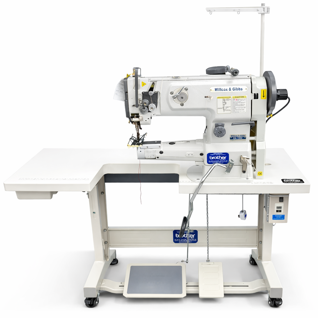 Wilcox & Gibbs EA 1342 Cylinder Arm Walking Foot Industrial Sewing Machine