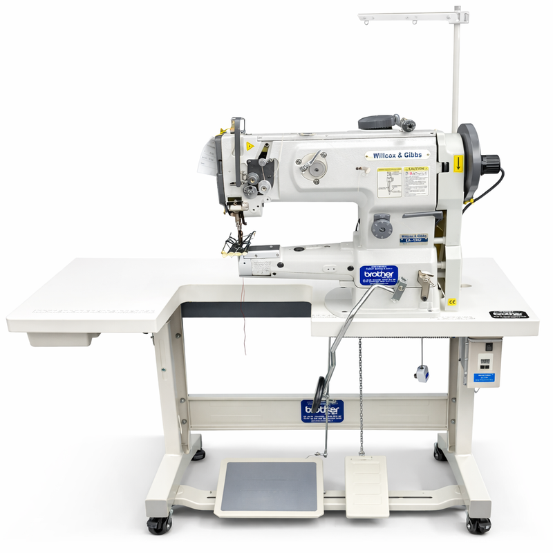 Wilcox & Gibbs EA 1342 Cylinder Arm Walking Foot Industrial Sewing Machine