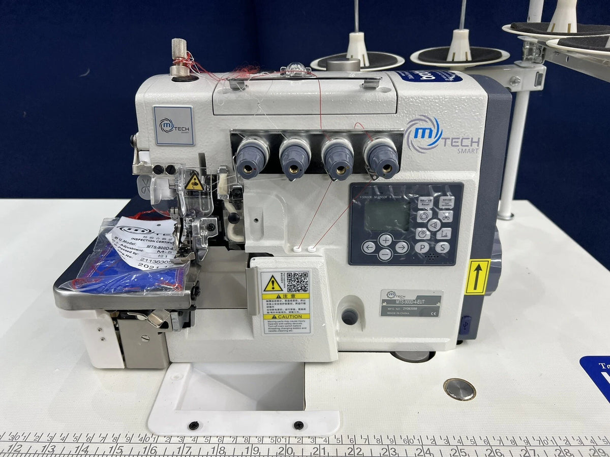 M-TECH SMART MTS-900D-4-EUT Full Automatic Industrial Overlock Sewing Machine