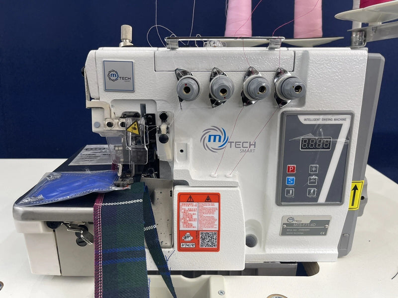 M-TECH SMART 5-Thread Direct Drive Industrial Overlocker Machine
