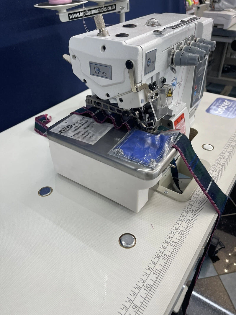M-TECH SMART 5-Thread Direct Drive Industrial Overlocker Machine