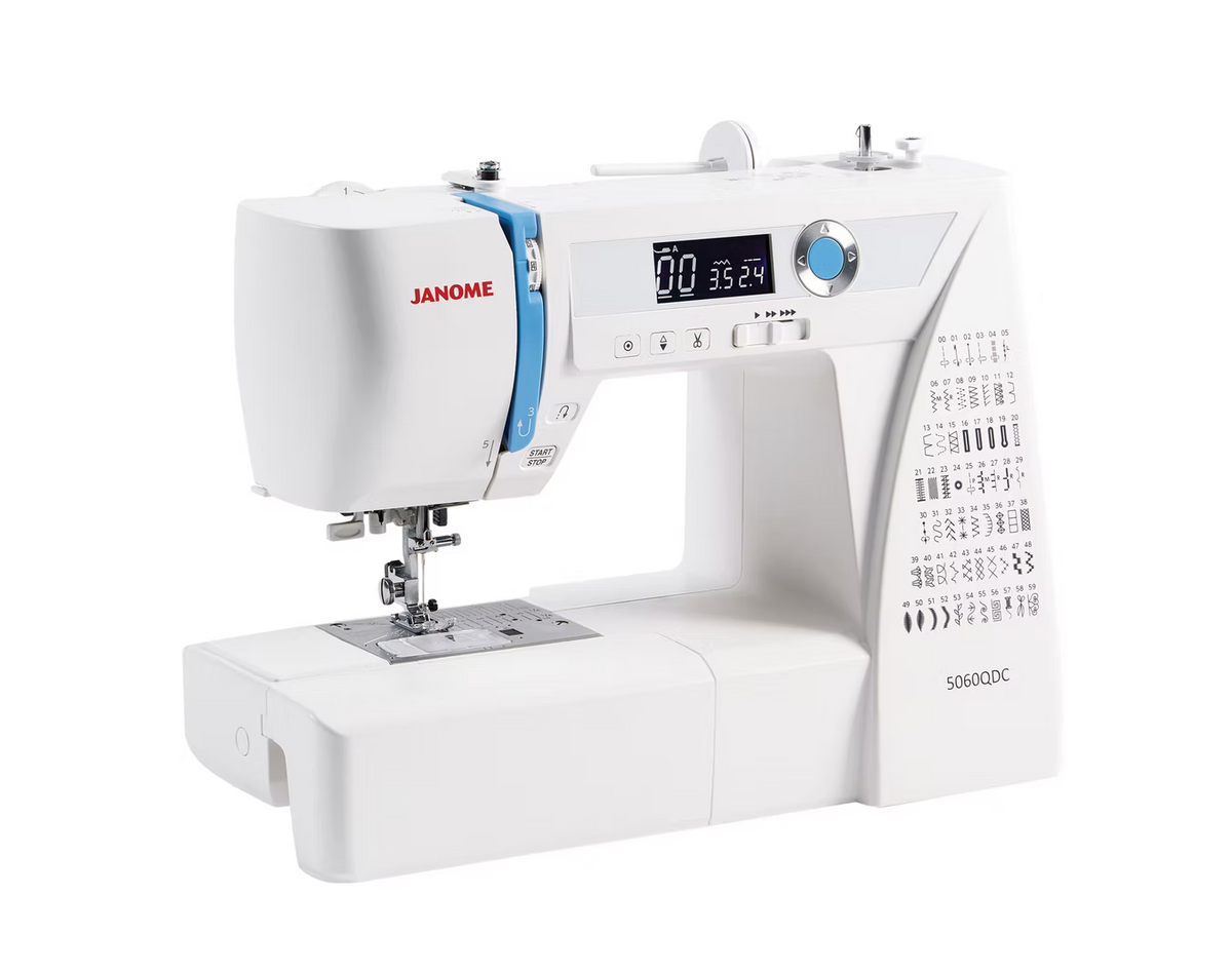 Janome 5060DC Computerized Sewing Machine with Auto Thread Cutter