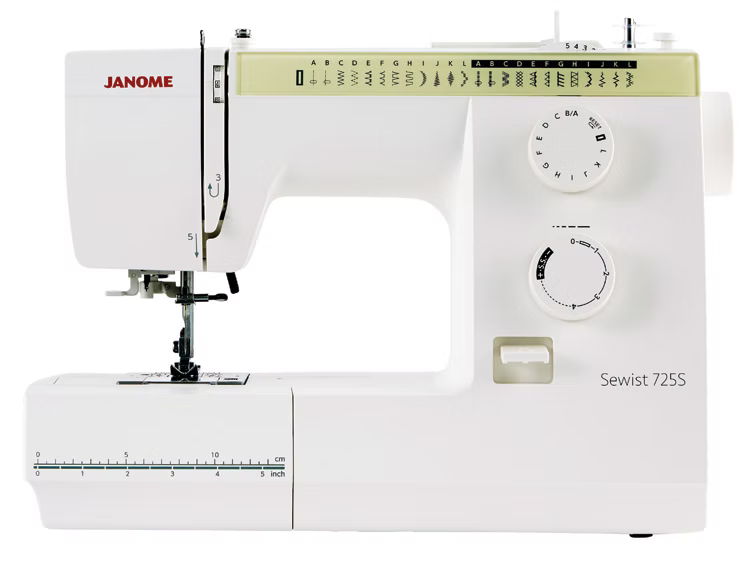 Janome 725S Modern Mechanical Sewing Machine