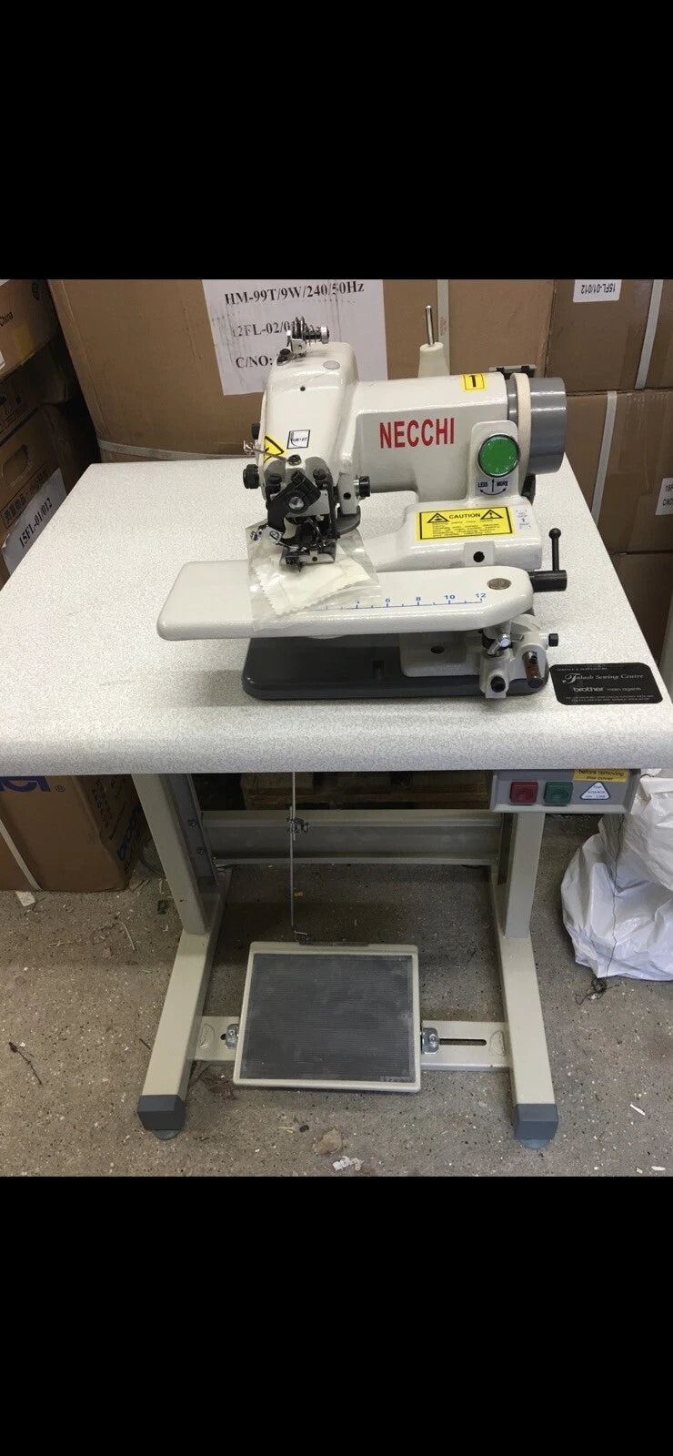 Necchi CM 500/501 Industrial Blind Hem Felling Machine