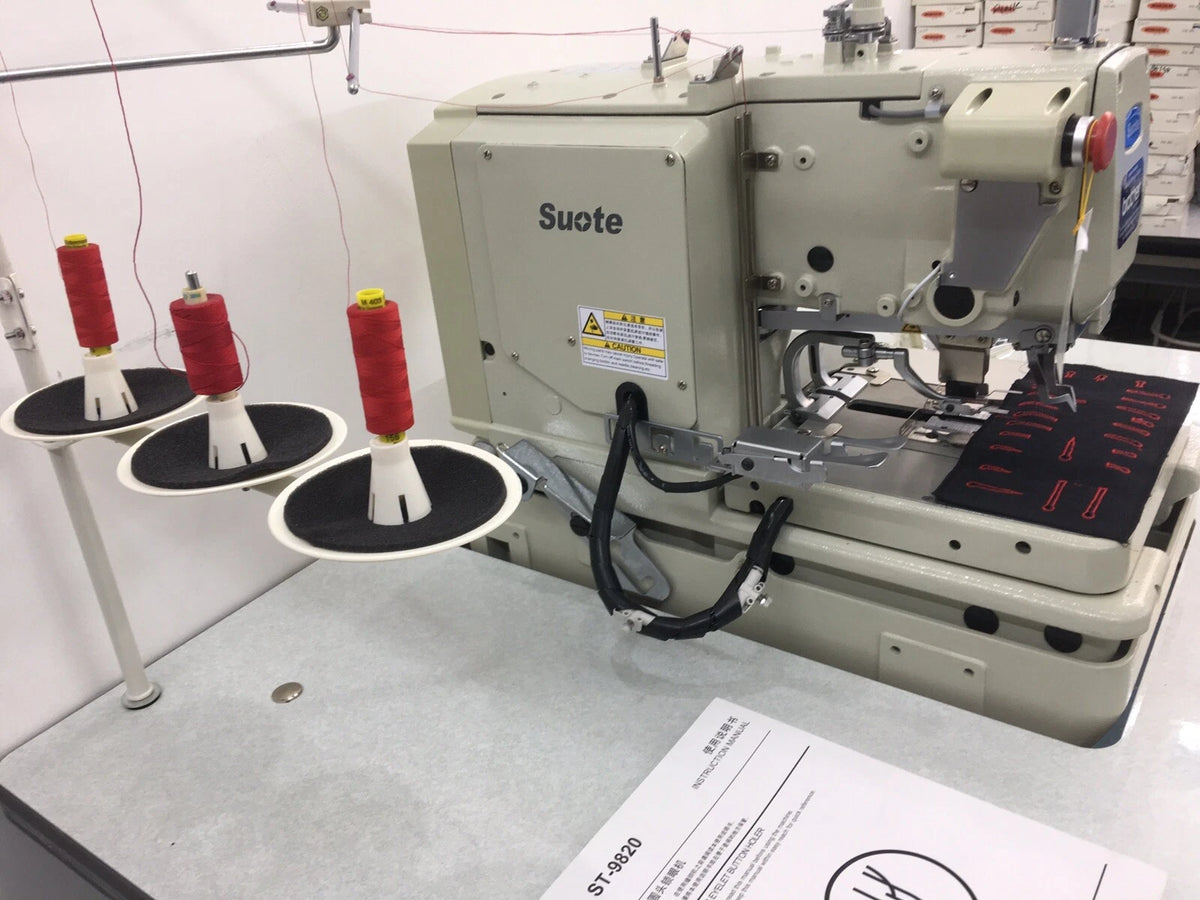 Suote ST-9820 Electronic Keyhole Buttonhole Industrial Sewing Machine