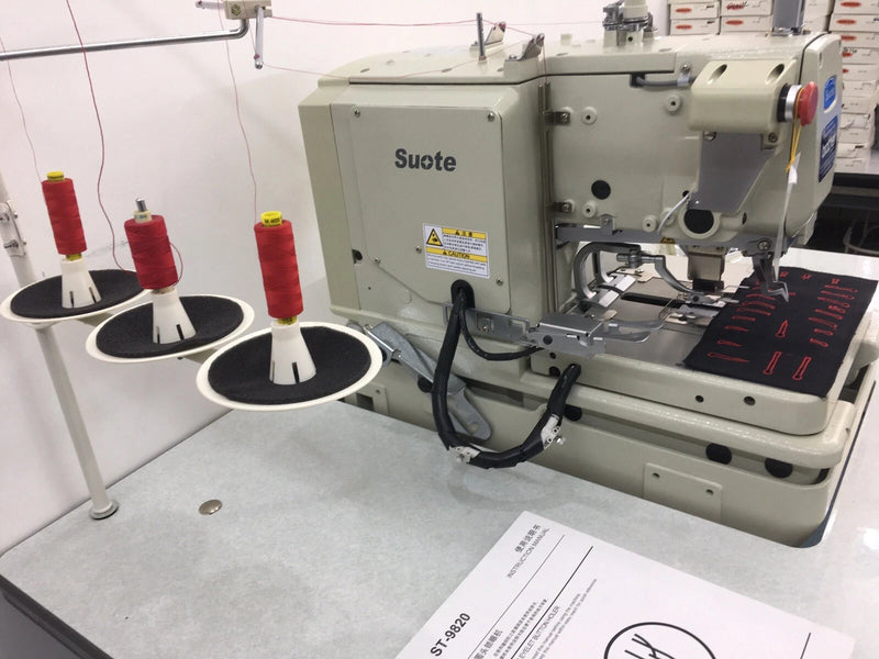 Suote ST-9820 Electronic Keyhole Buttonhole Industrial Sewing Machine