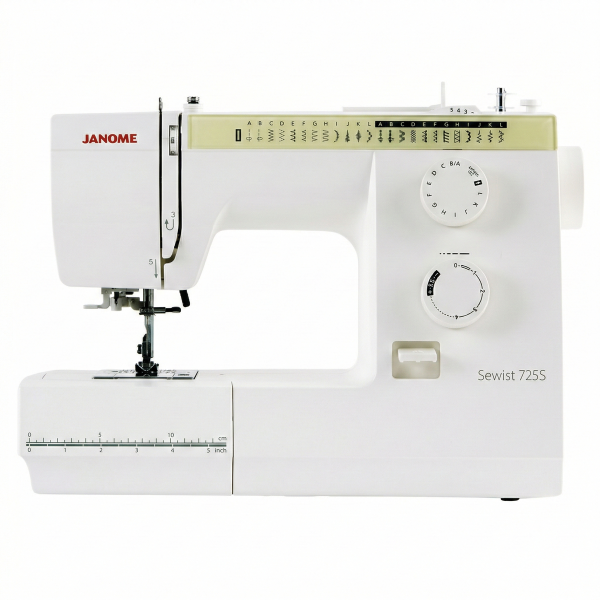 Janome 725S Modern Mechanical Sewing Machine