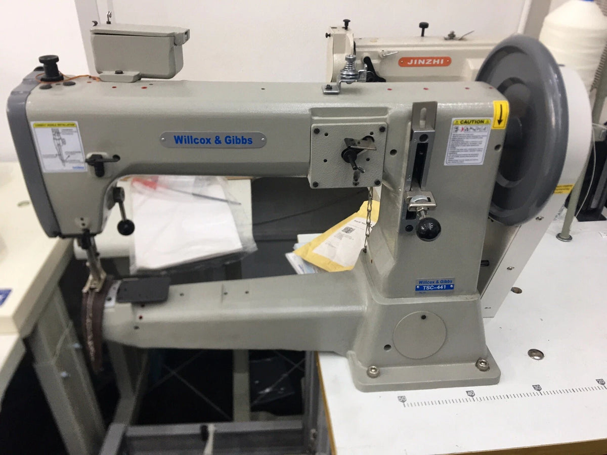 Wilcox & Gibbs TSC-441 Cylinder Arm Walking Foot Industrial Sewing Machine