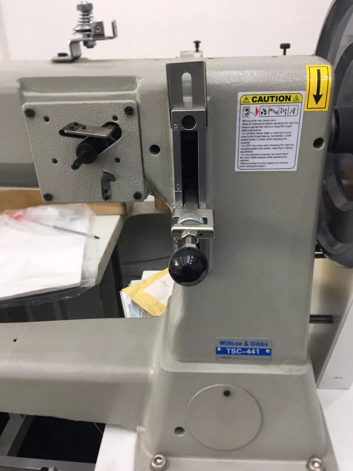 Wilcox & Gibbs TSC-441 Cylinder Arm Walking Foot Industrial Sewing Machine
